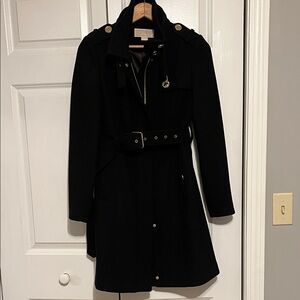 Michael Kors Black Trench Coat